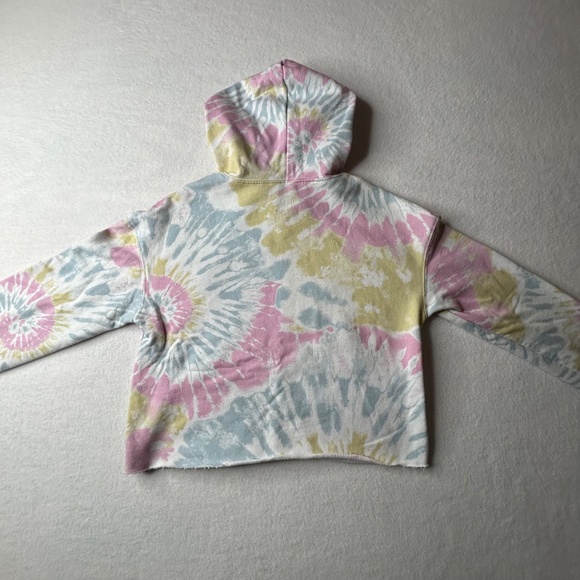 Nickelodeon SpongeBob SquarePants Small Tie Dye Cropped Hoodie Patrick Women - Picture 9 of 11